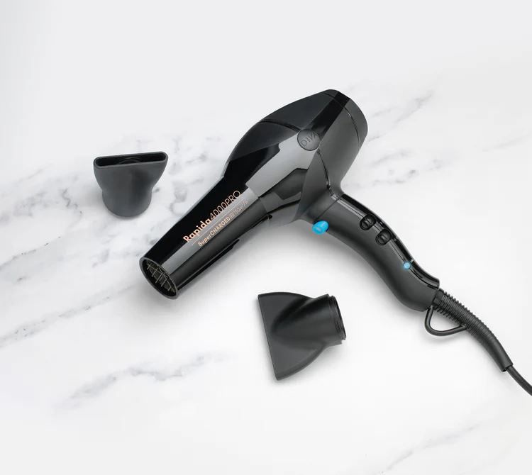 Diva Pro Rapida 4000 Hair Dryer AC Long Life Motor - Onyx