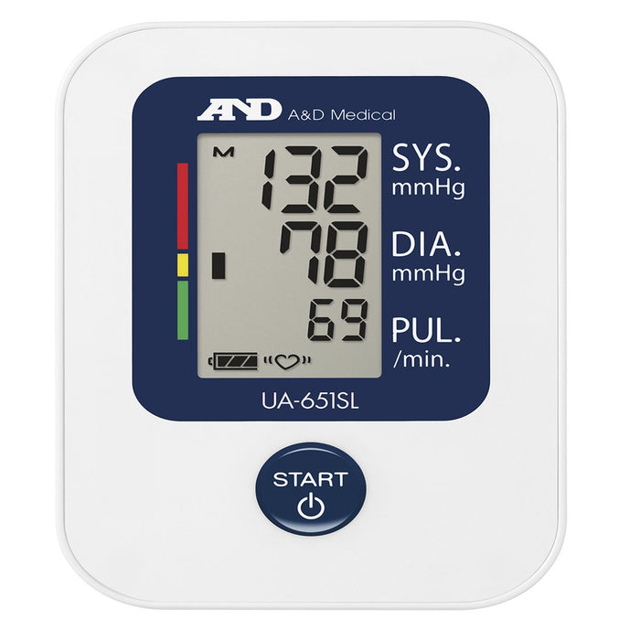 A&D UA-651SL Upper Arm Blood Pressure Monitor Clinically Validated