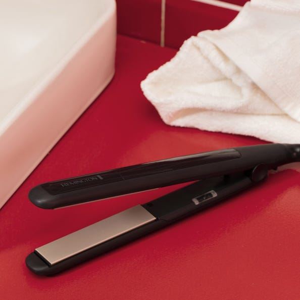 Remington S1370 Slim Hair Straightener Fast Heat Up 215 Ceramic Plates Hair Tool