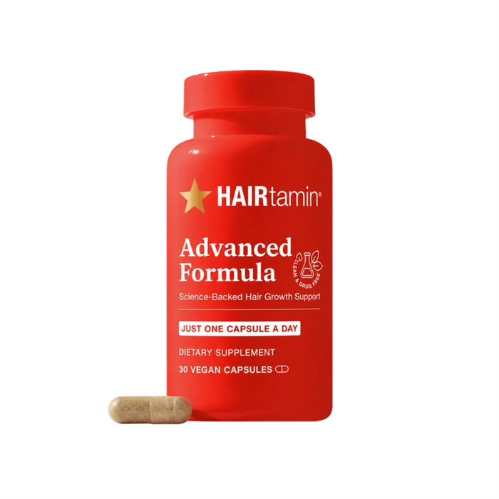 HAIRtamin Advanced Formula Hair Growth Vitamins 5000mcg for Women - 30 Capsules
