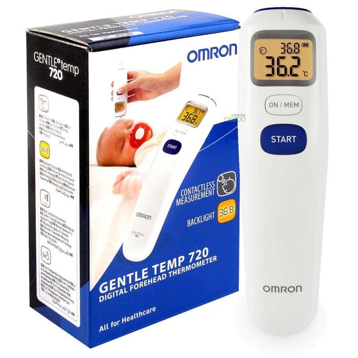 OMRON MC720-E Gentle Temp Infrared Contactless Childrens Forehead Thermometer