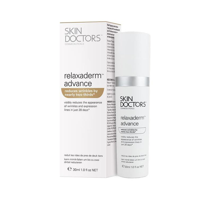 Skin Doctors Relaxaderm Advance Anti-Wrinkle Face Cream Fine Lines 30ml