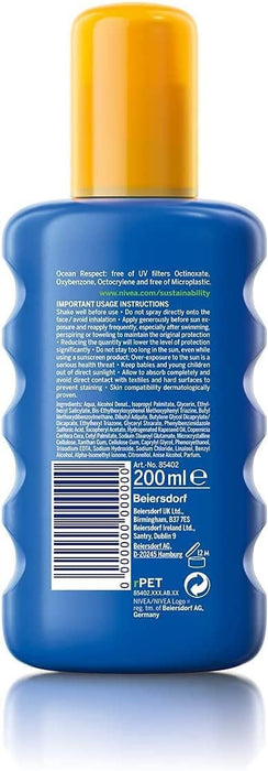 Nivea Sun Protect & Moisture Sunscreen Spray SPF30 - 200ml