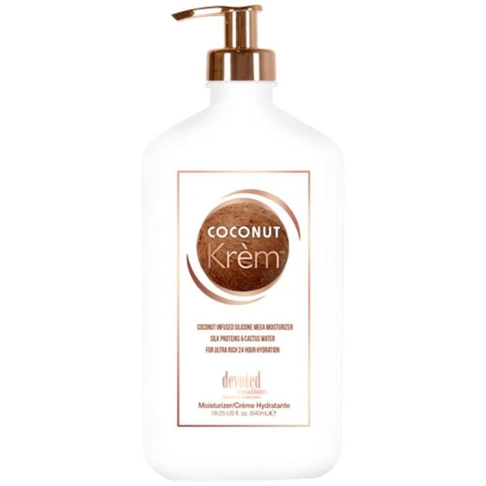 Devoted Creations Coconut Krem Tanning Moisturiser Hydration Lotion
