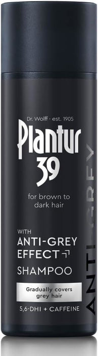 Plantur 39 Anti‑Grey Effect Cool Tone Shampoo Gradual Darkening 3×200ml