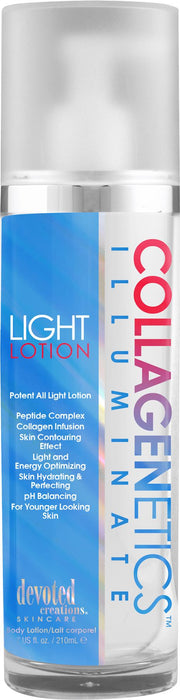 Devoted Creations Collagenetics Illuminate Tannign Light Prep Lotion - 210ml