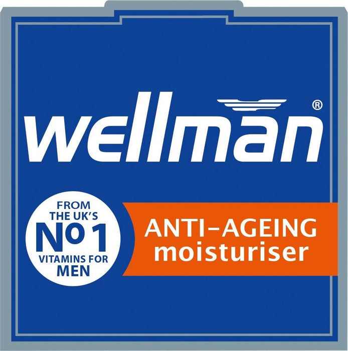 VITABIOTICS WELLMAN SKIN ANTI-AGEING MOISTURISER 50 ML 3for2
