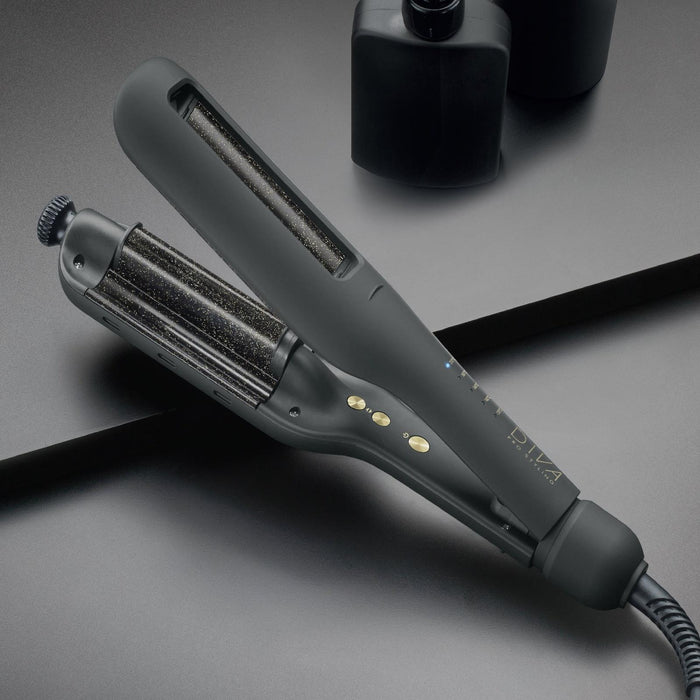 Diva Pro Precious Metals Gold Dust Multi Waver & Curler Ceramic + MAK Barrel