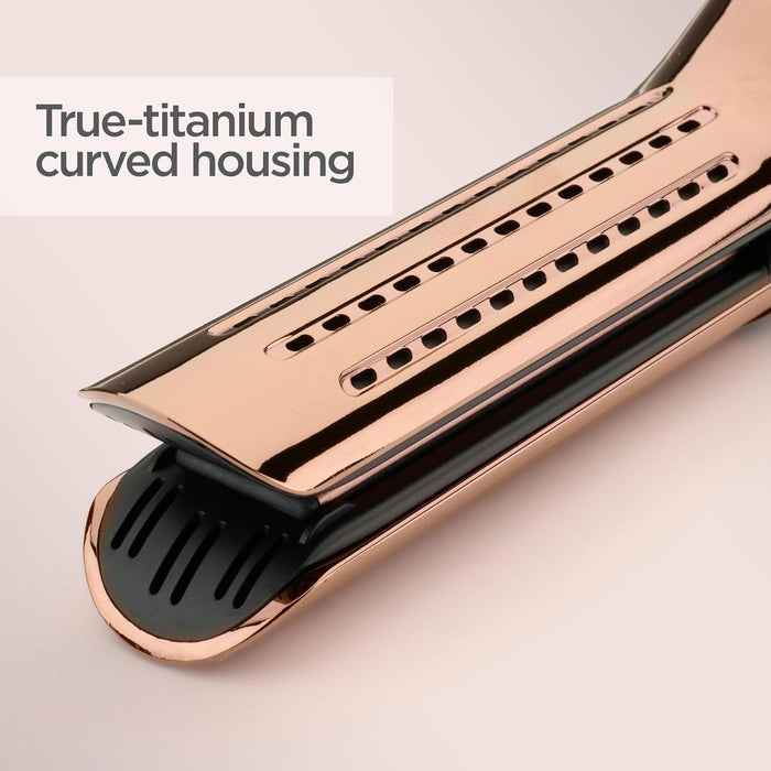 BaByliss Ceramic Titanium Curling Wand Hair Styler - Salon Waves & Curls