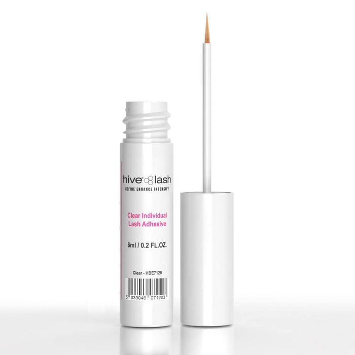 Hive Of Beauty Individual Clear Flare Eye Lash Adhesive Bond 6ml