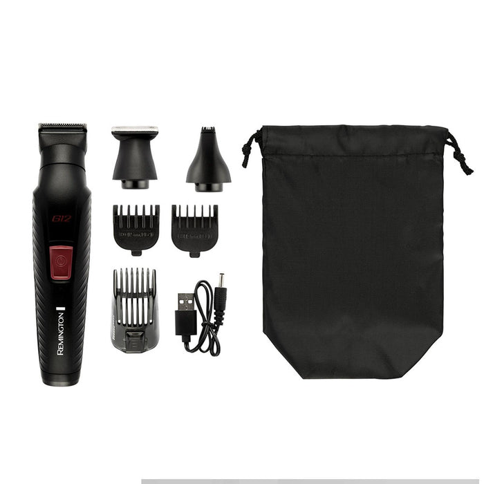 Remington PG2120 Hair Grooming Kit G12 – Graphite Blades, 12-in-1 Trimmer
