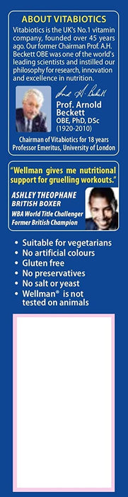 VITABIOTICS WELLMAN SPORT - 30 TABLETS 3for2