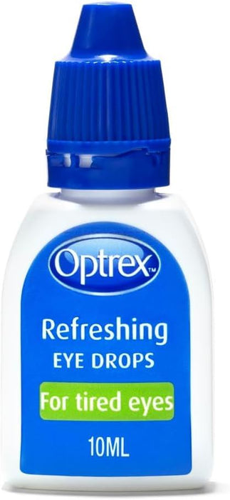 Optrex Refreshing Eye Drops Soothe Hydrate & Revitalise 10ml x 3