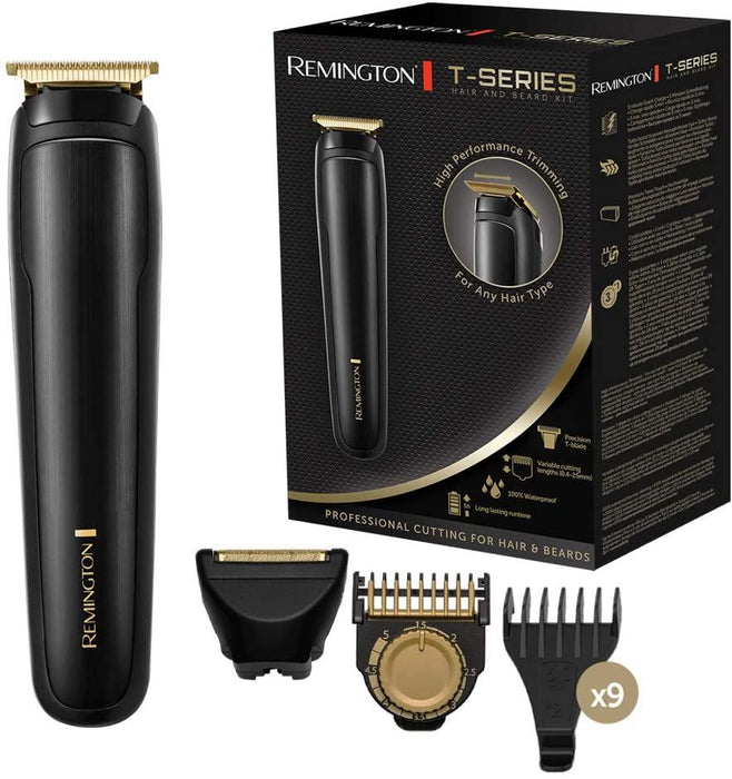 Remington MB7050 T Series Hair And Beard Trimmer Kit - 38mm T Blade