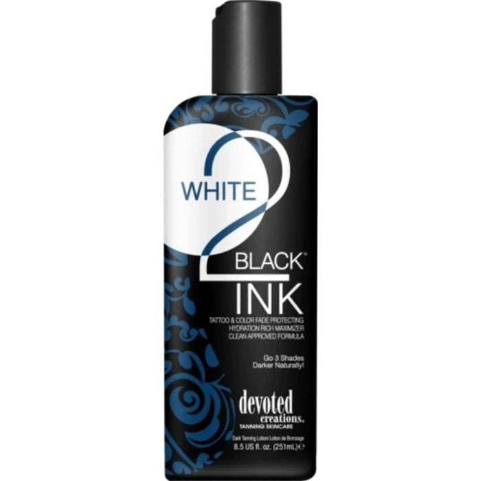 Devoted Creations White 2 Bronze Tanning Lotion - INK Tattoo Protect