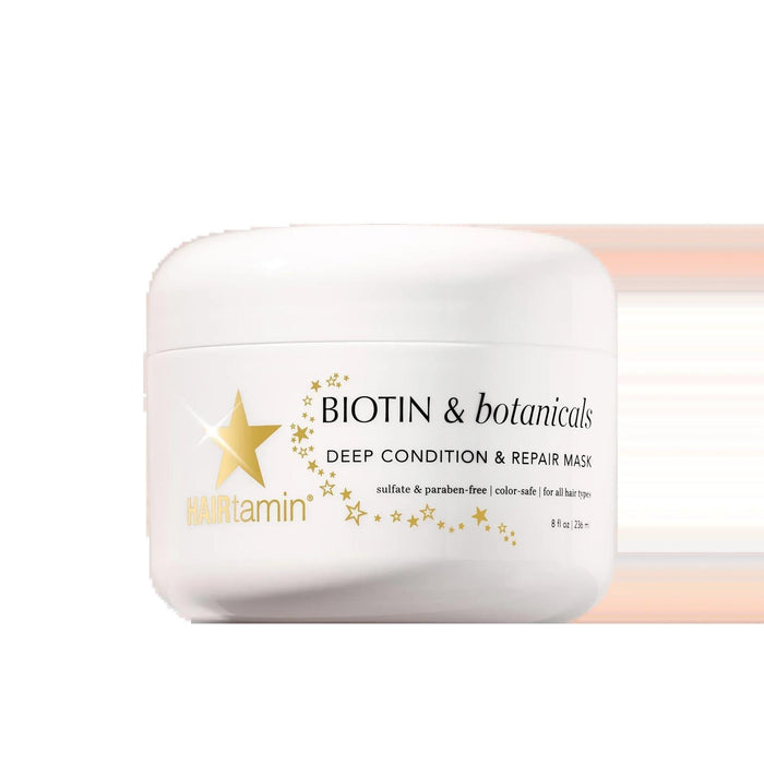 HAIRtamin Biotin & Botanicals Hair Mask 236ml Deep Conditioning Repair Treatment