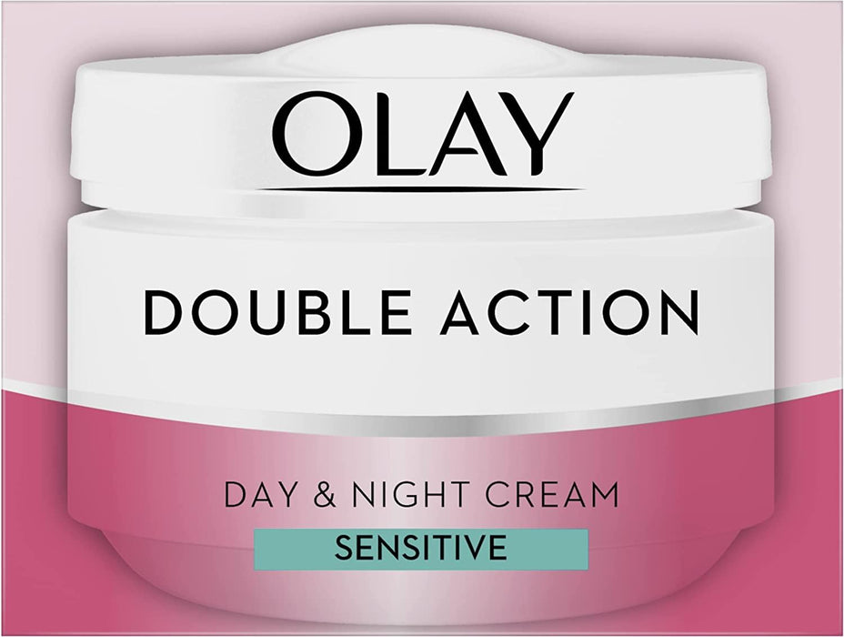Olay Double Action Day & Night Sensitive Cream Moisturiser - 50ml