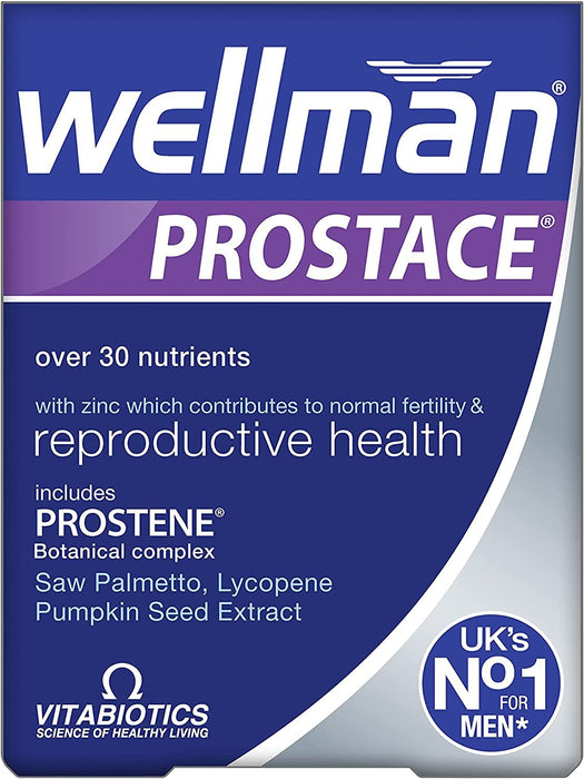 VITABIOTICS WELLMAN PROSTACE - 60 TABLETS 3for2