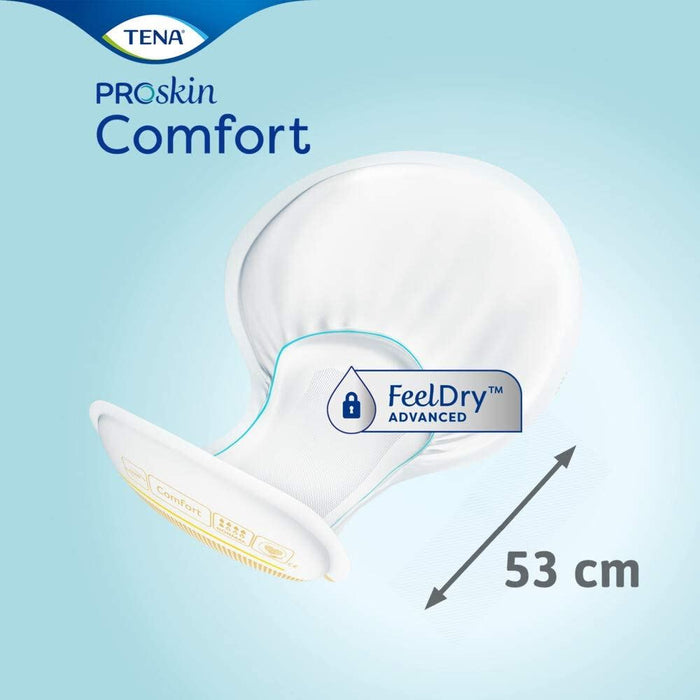 Tena Comfort Incontinence Pads Normal 1000ml-1250ml Absorption Range - 42 Pack