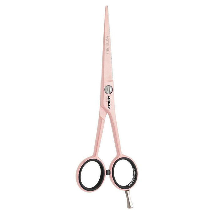 Jaguar Pastel Plus Rose 5.5" Offset Hairdressing Sicssors - Pink