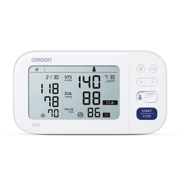 Omron M6 Comfort 22-42cm Upper Arm Blood Pressure Monitor + Dual Memory