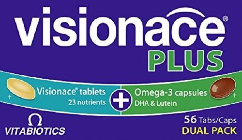 VITABIOTICS VISIONACE PLUS - 56 TABLETS/CAPSULES 3for2