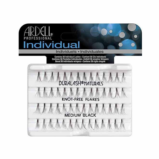 Ardell Individual Knot Free Eye Lashes Duralash Medium Black