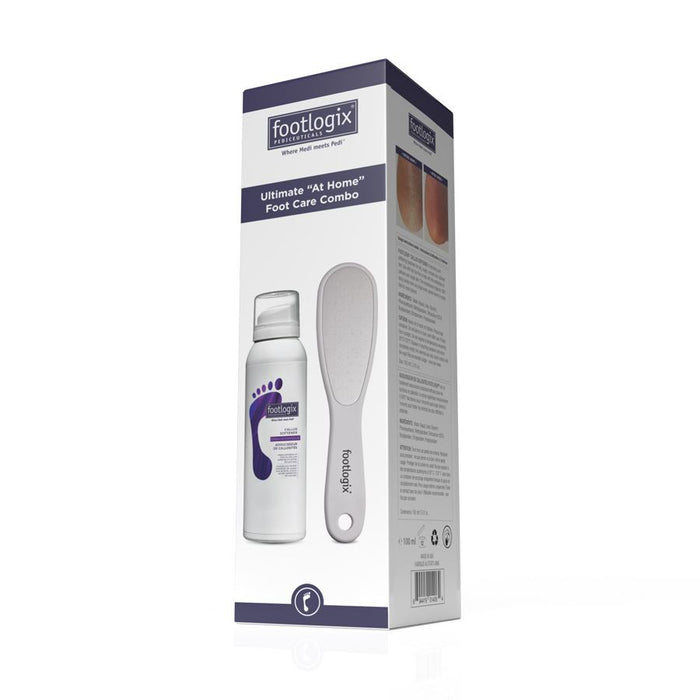 Footlogix Callus Softener & File Kit Pedicure Footcare Combo Set