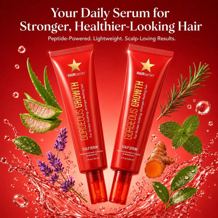 HAIRtamin Gorgeous Growth Scalp Serum Hair Growth Strengthening Treatment 50ml