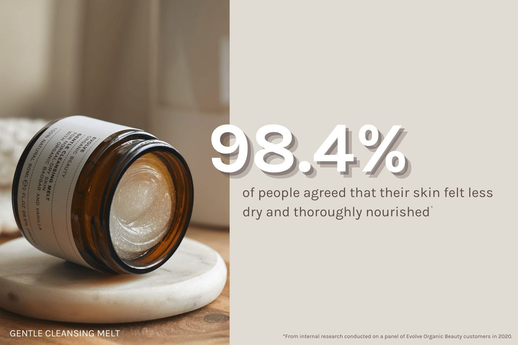 Evolve Beauty Cleansing Balm Organic Baobab Oil Dry Face Skin Cream - 120/180ml