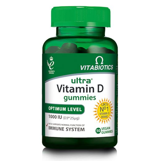 Vitabiotics Ultra Vitamin D Gummies 50