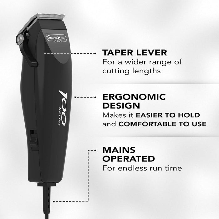 Wahl 100 Series GroomEase Hair Clipper Home Haircut Kit
