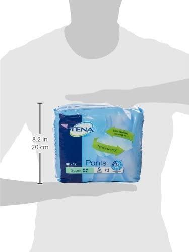 Tena Pants Super Small Incontinence Pants Pads - Pack Of 12