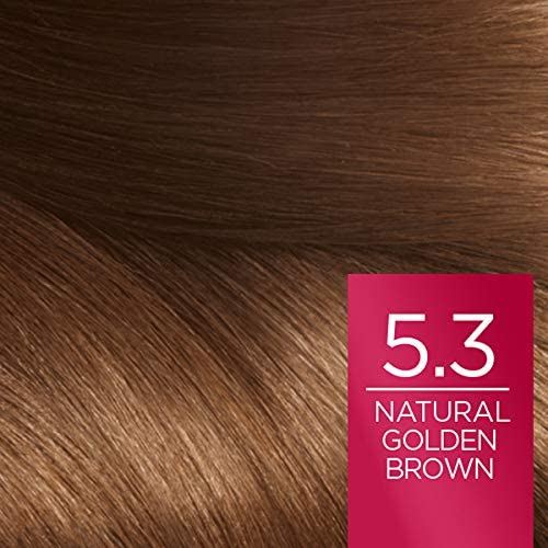 L'Oreal Excellence CremePermanent Hair Colour Dye - 5.3 Natural Golden Brown