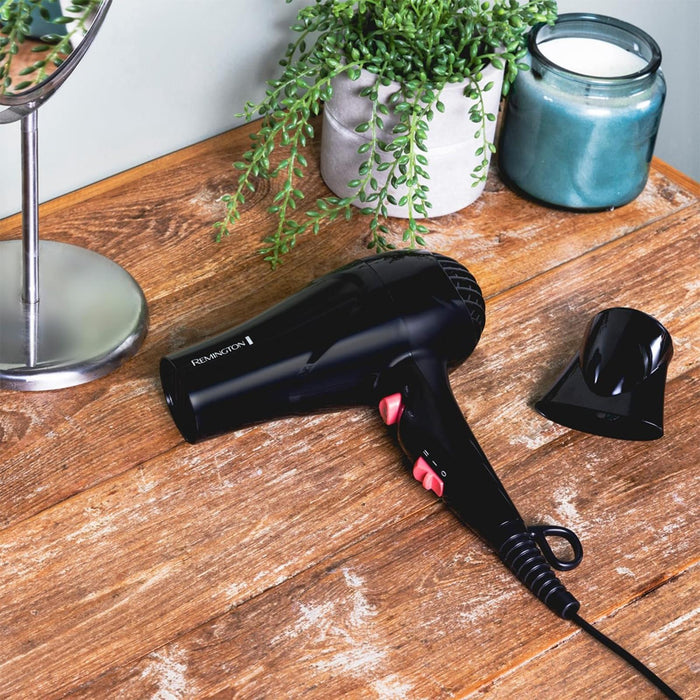 Remington My Stylist Hair Dryer D2000 Fast Drying AndStyling Control - 1900W