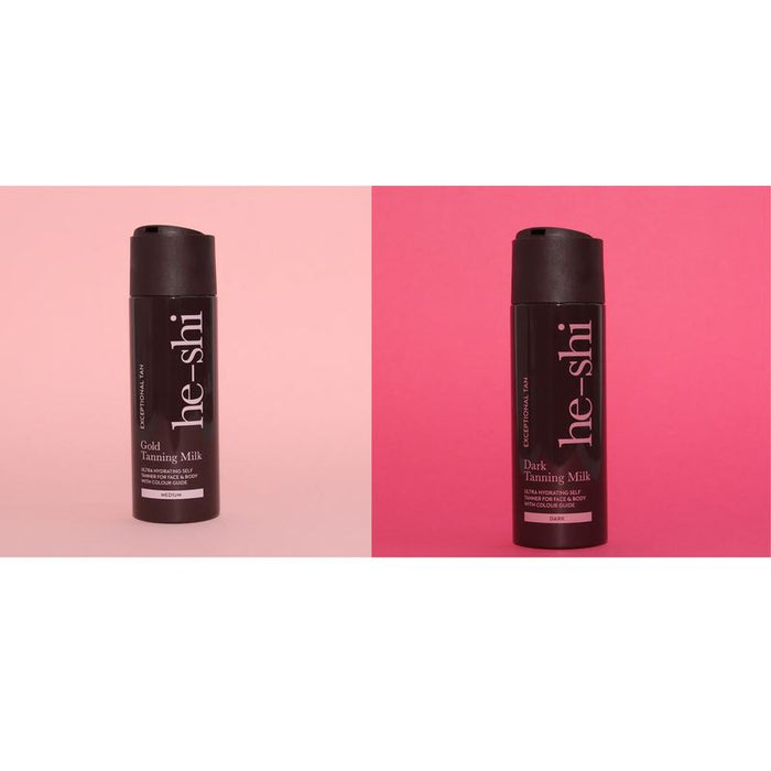 He-Shi Gold Tanning Smooth Texture Fake Tan Milk 200ml