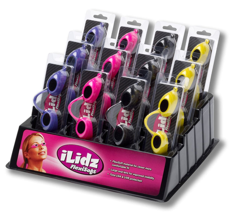 iLidz Flexisoft Sunbed Tanning Bed Eye Protection Goggles - 1 Pair