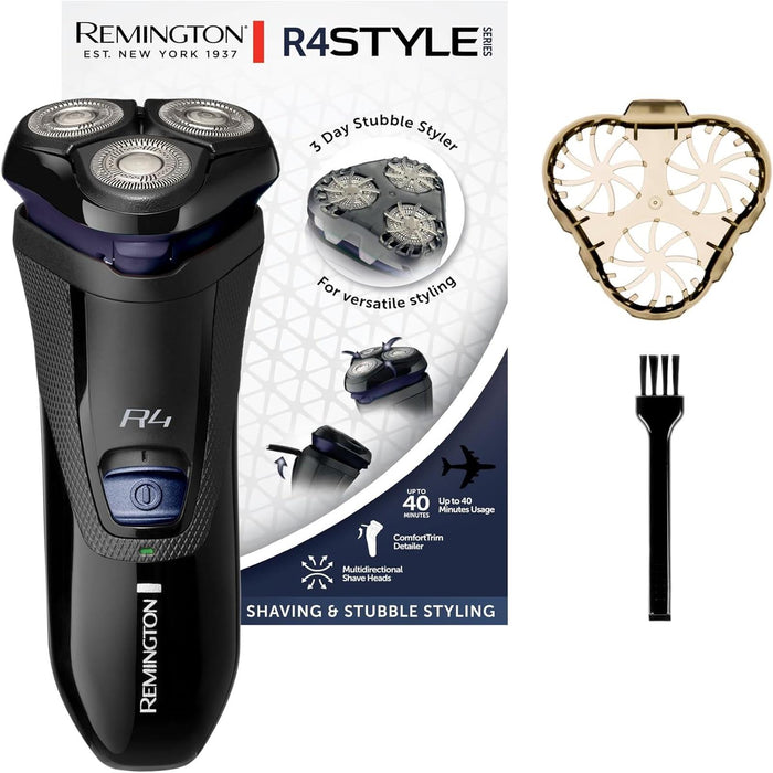 Remington R4 Style Series R4002 Hair Rotary Shaver – Dual Track Blades Trim