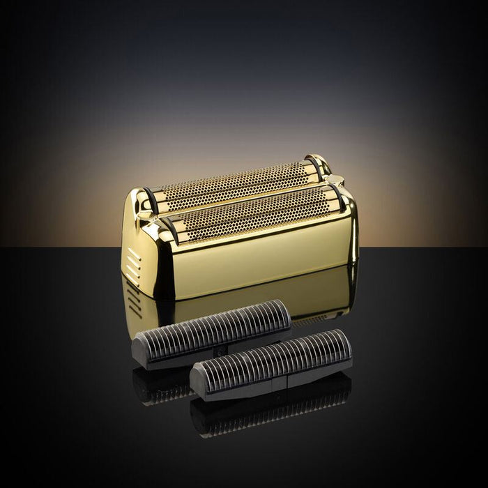 Babyliss Pro Foil Shaver Replacement Titanium Double Foil & Cutters – Gold