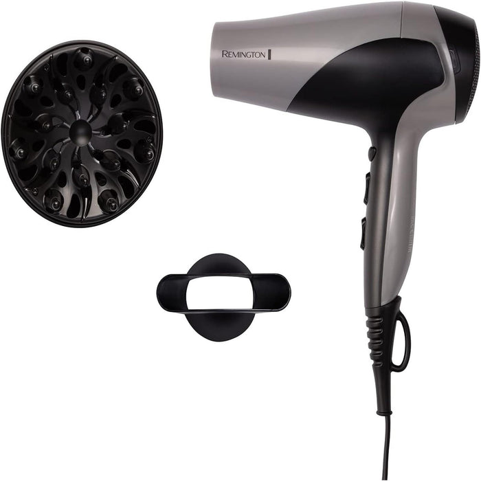 Remington D3190S Ionic Hair Dryer 2200W Fast Drying Smooth Frizz-Free Hair