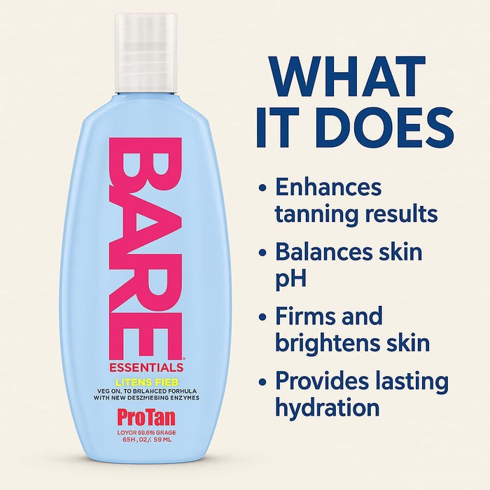 Pro Tan Bare Essentials Intensifier Advanced Accelerator Tanning Lotion - 236ml