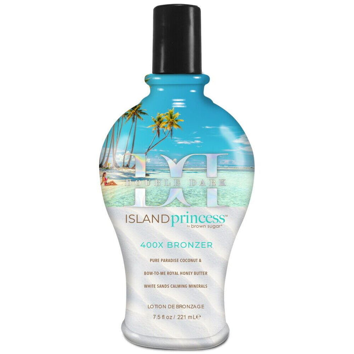 Tan Incorporated Double Dark Island Princess Bronzer Sun Tan Accelerator Lotion