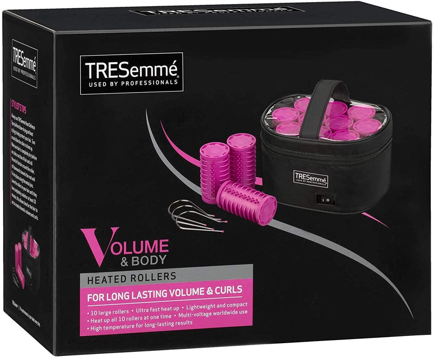 TREsemme 3039U 32mm Volume Large Hair Rollers Curlers x 10