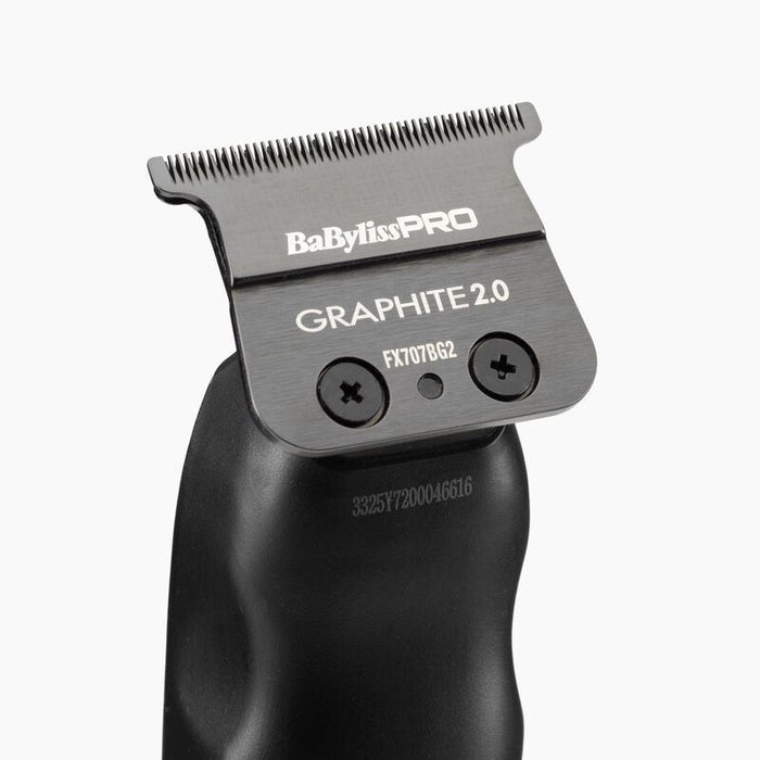 BaByliss Pro Compact Lo-Pro FX Hair Trimmer Graphite 2.0 mm T-blade Zero Gap