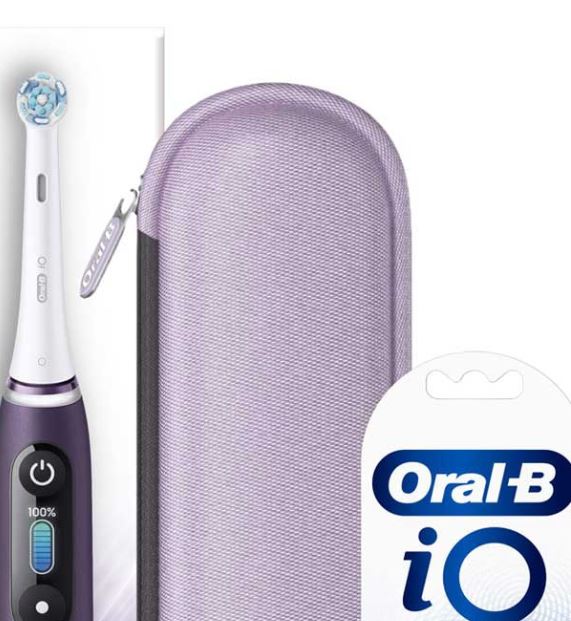 Oral-B iO 8 Electric Toothbrush Advanced Technology - Violet