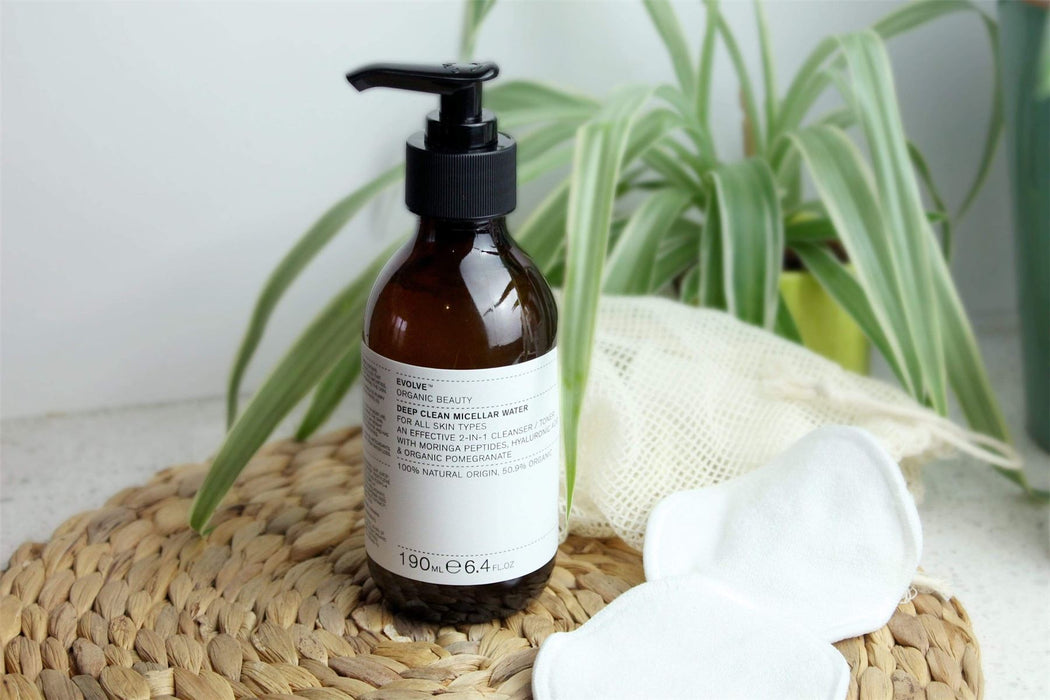 Evolve Beauty Organic Deep Clean Micellar Water For All Skin Types