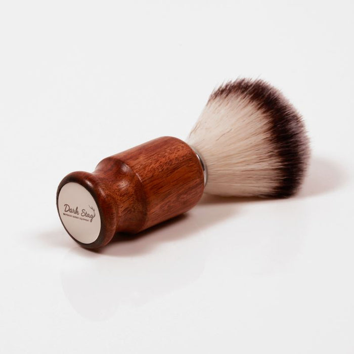 Dark Stag Barber Shaving Brush Synthetic Bristles