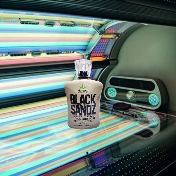 Hempz Black Sandz Tanning Lotion Exceptionally Unique Black Bronzer