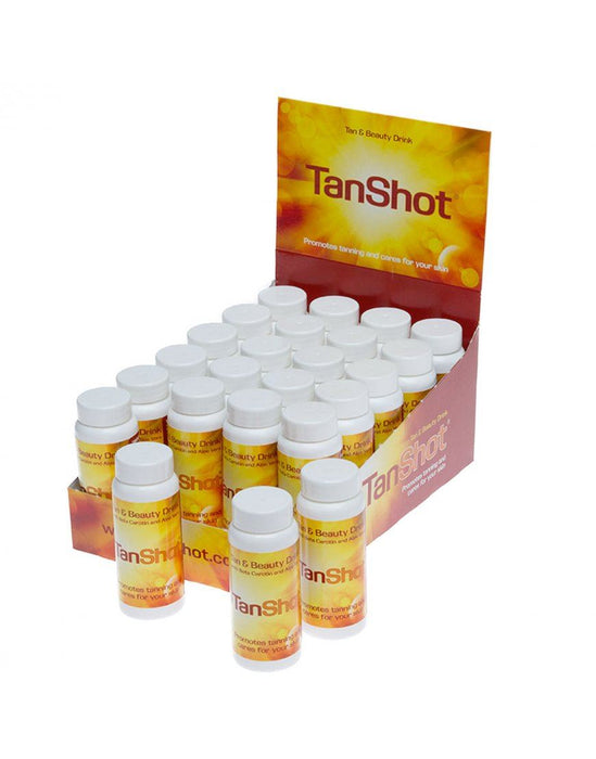 Sunshot Tan Shot Tanning Accelerator Beauty Drink - 24 x 60ml Shots