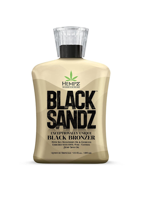 Hempz Black Sandz Tanning Lotion Exceptionally Unique Black Bronzer